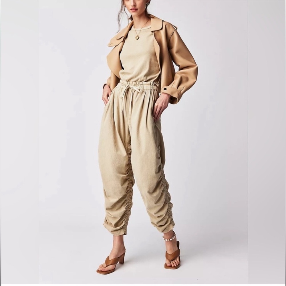 NWOT Free People Mixed Media One-Piece size Medium